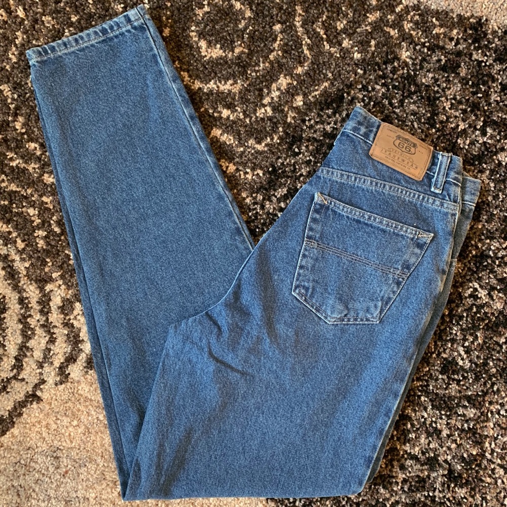 High waist mom jeans